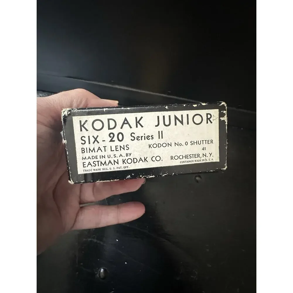 Vintage Kodak Junior Six-20 Series II folding camera by Eastman Kodak Company,